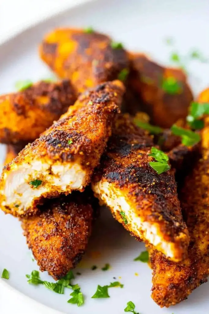 Bâtonnets de poulet faciles à préparer à la friteuse à air