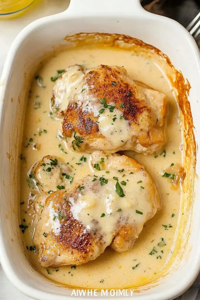 Poulet crémeux au citron (repas en 30 minutes)