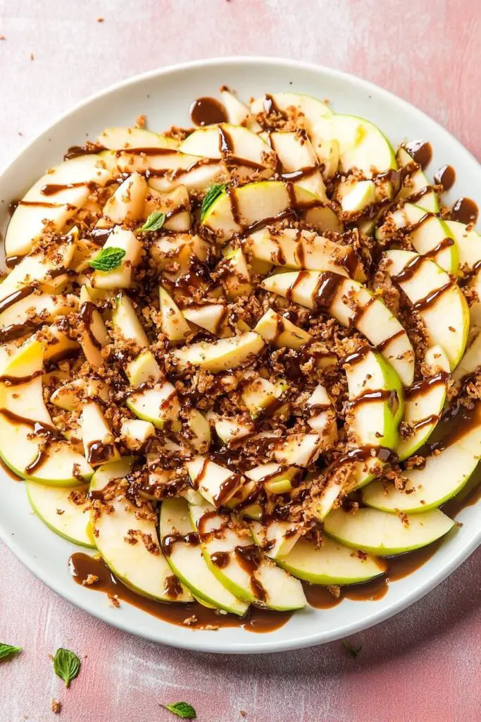 Nachos aux pommes sains-ish