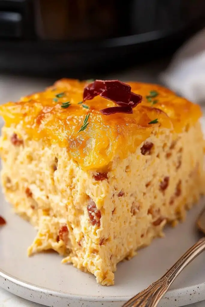 Casserole de petit-déjeuner cocooning au Crockpot