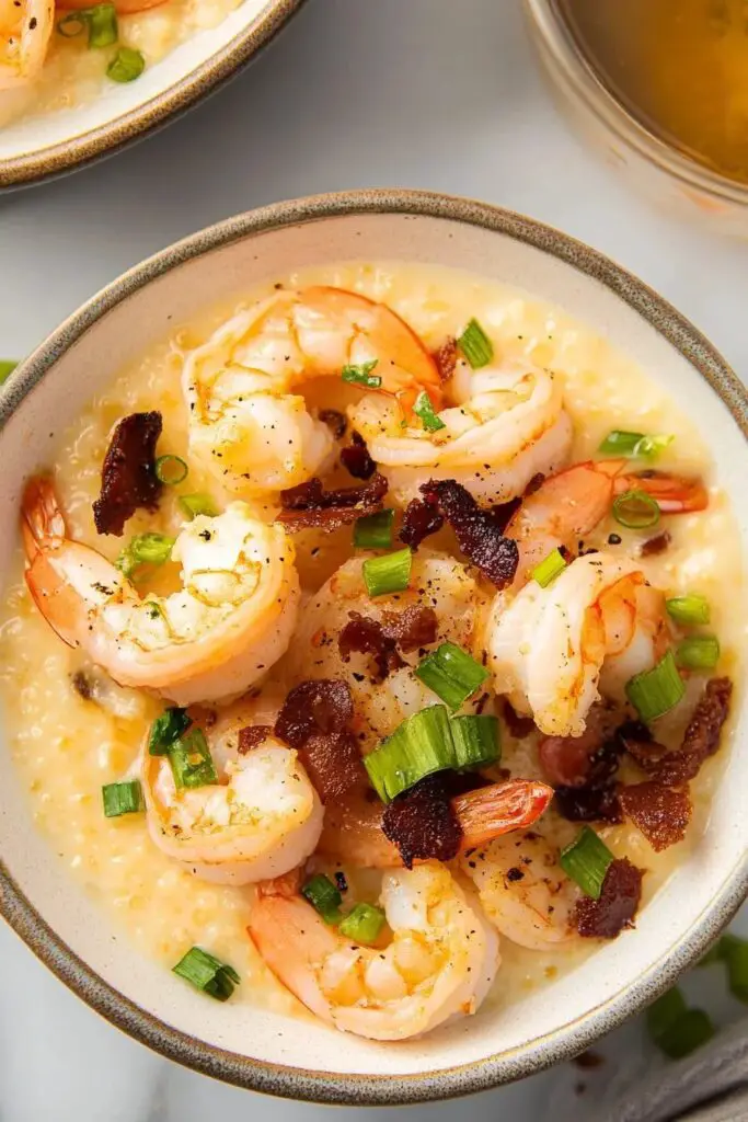 Recette de Crevettes et Grits