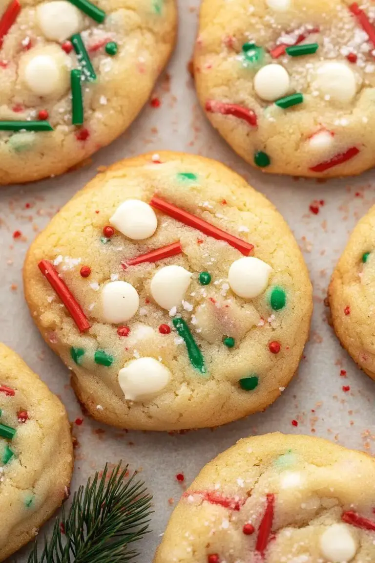 Biscuits de Noël en confettis
