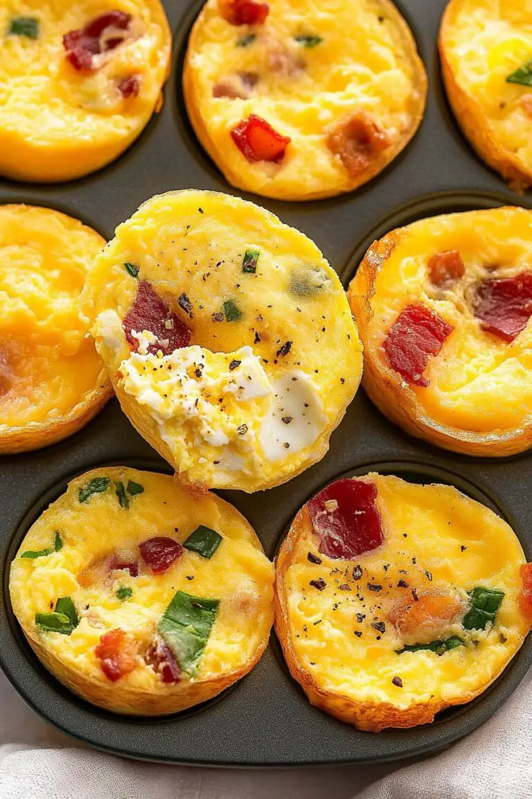 Bouchées d’œufs avec fromage cottage