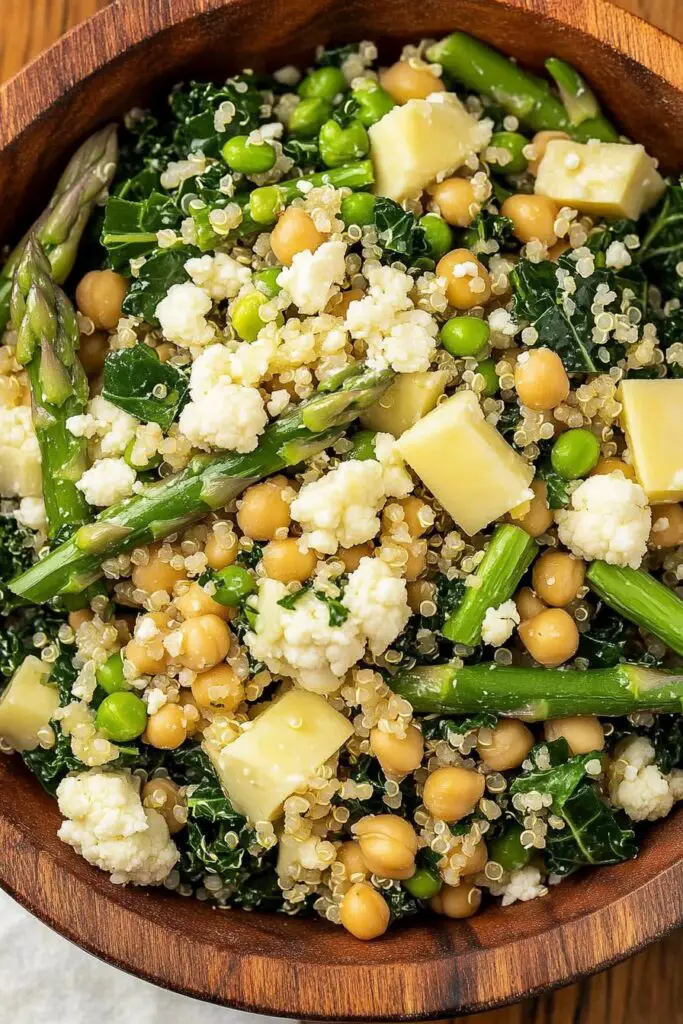 Ma salade détox préférée (salade de quinoa aux pois chiches et feta)