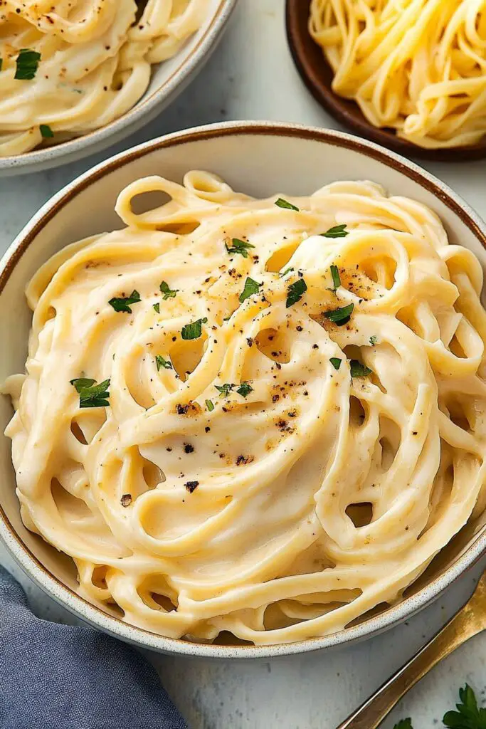 Recette d’Alfredo au fromage cottage