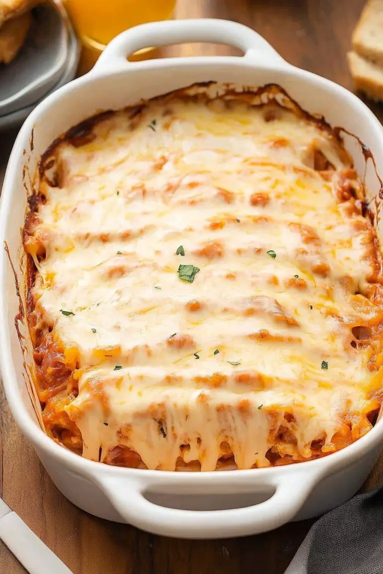 Casserole de Reuben avec vinaigrette russe maison