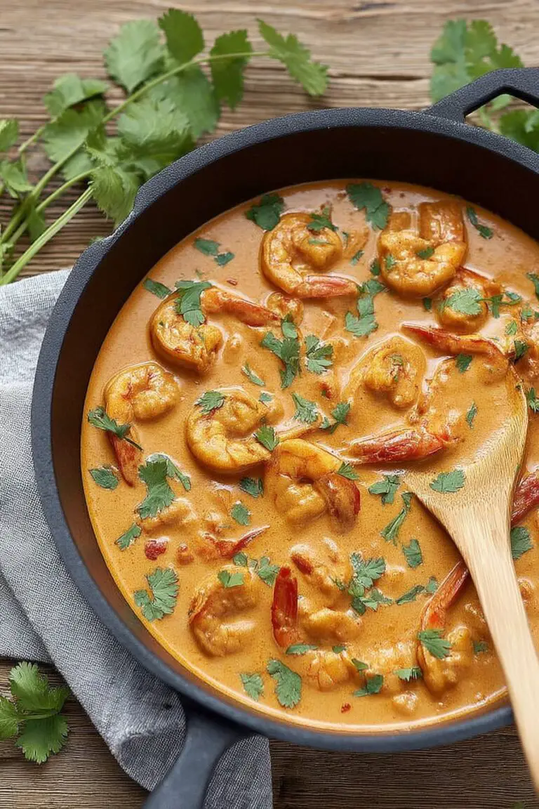 Curry de crevettes