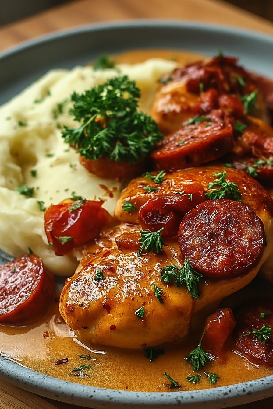 Poulet Fondant au Chorizo