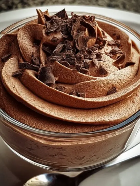 Mousse Mascarpone au Chocolat