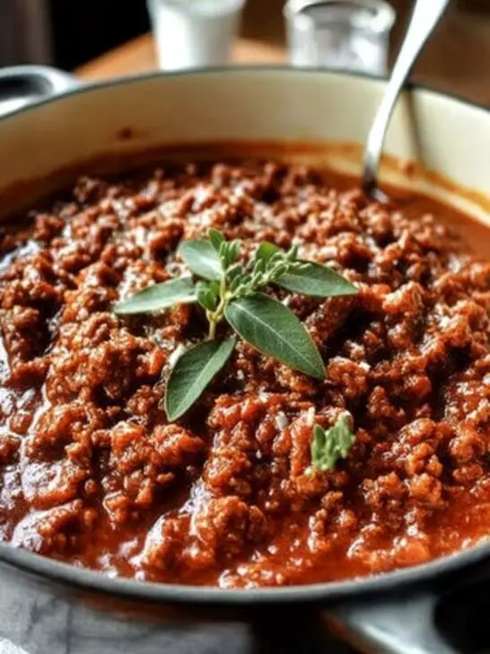 La Sauce Bolognaise Maison