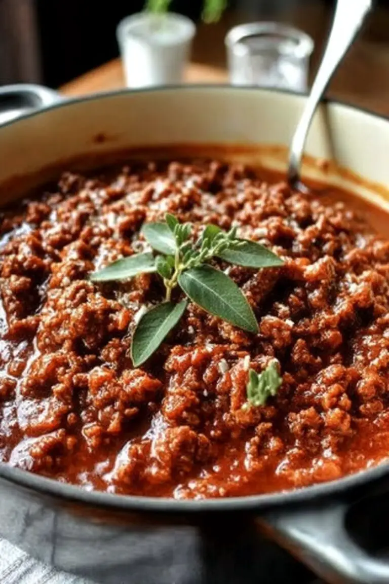 La Sauce Bolognaise Maison