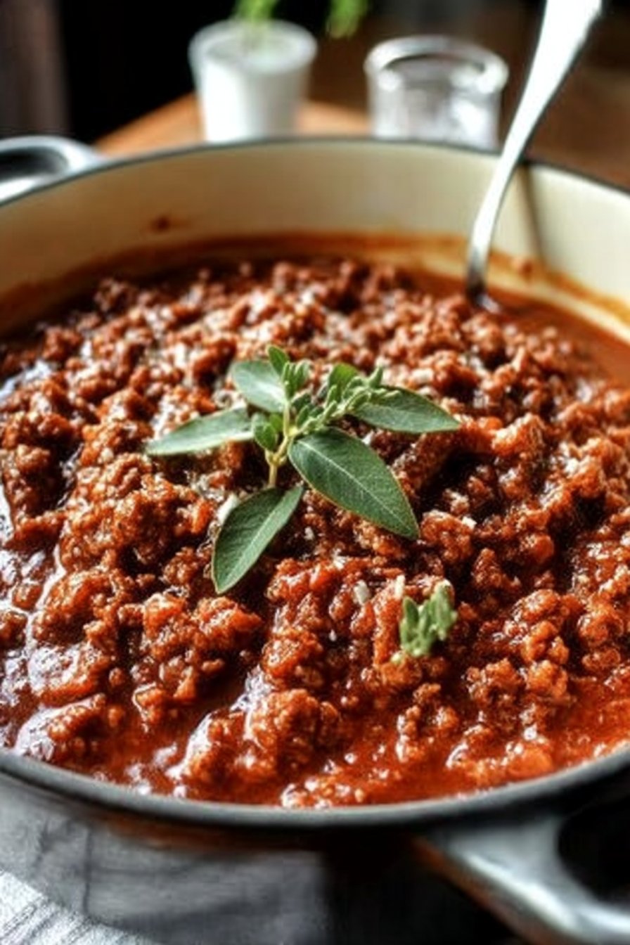 La Sauce Bolognaise Maison