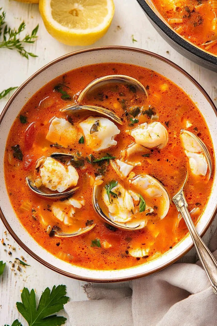 Ragoût de poisson italien