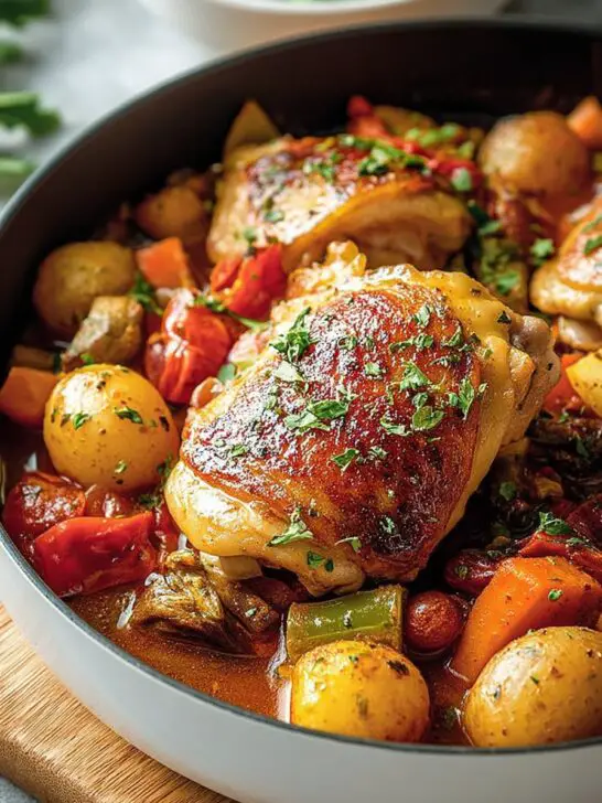 Mijoté de Poulet aux Légumes