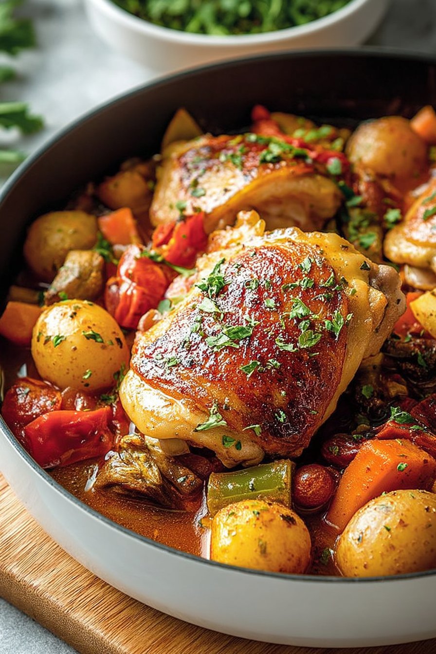 Mijoté de Poulet aux Légumes