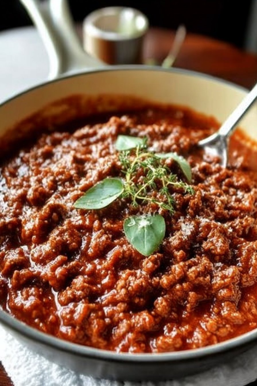 La Sauce Bolognaise Maison