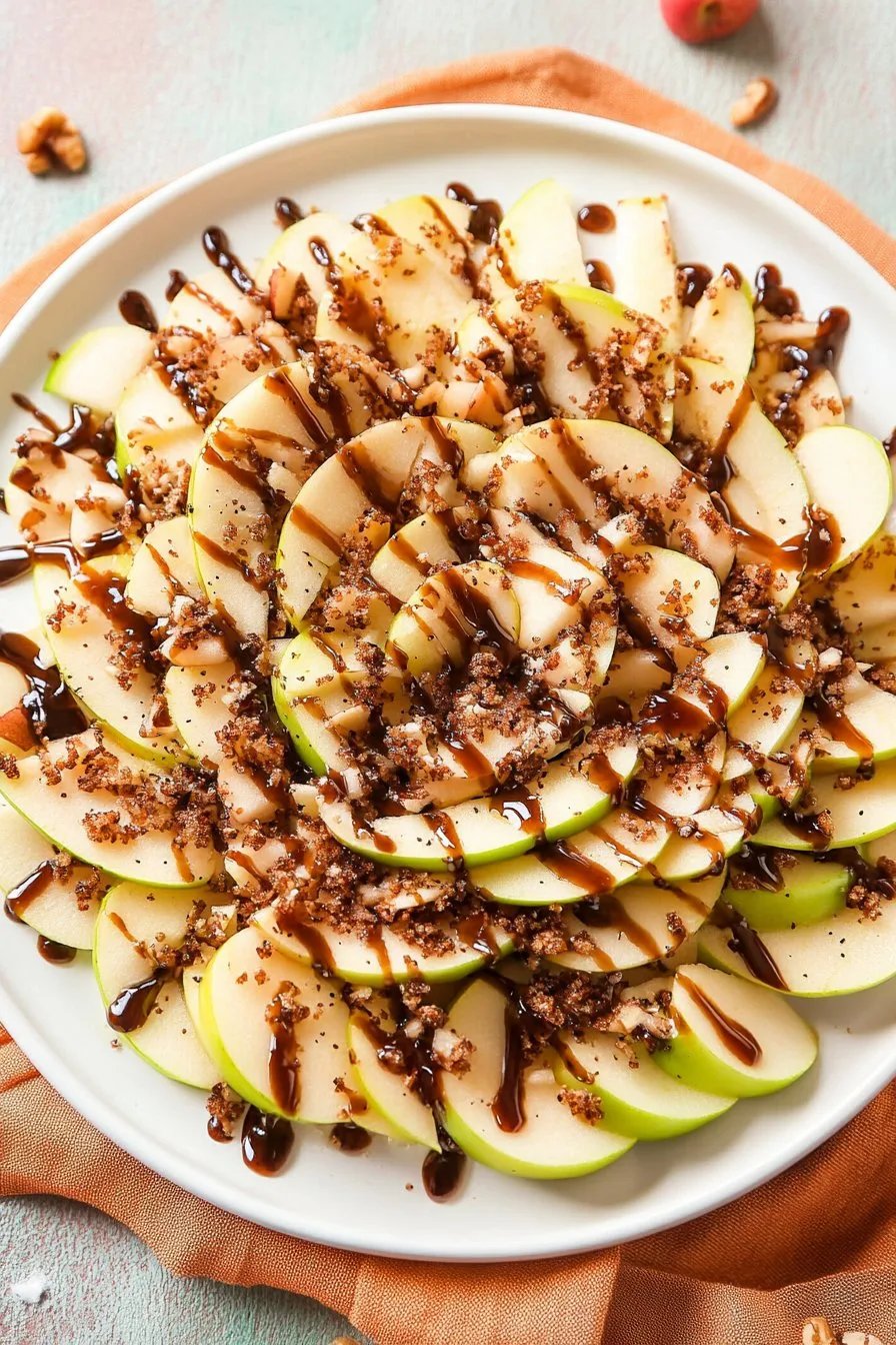 Nachos aux pommes sains-ish