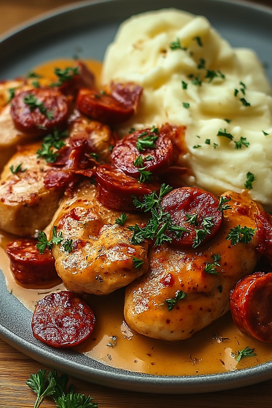 Poulet Fondant au Chorizo