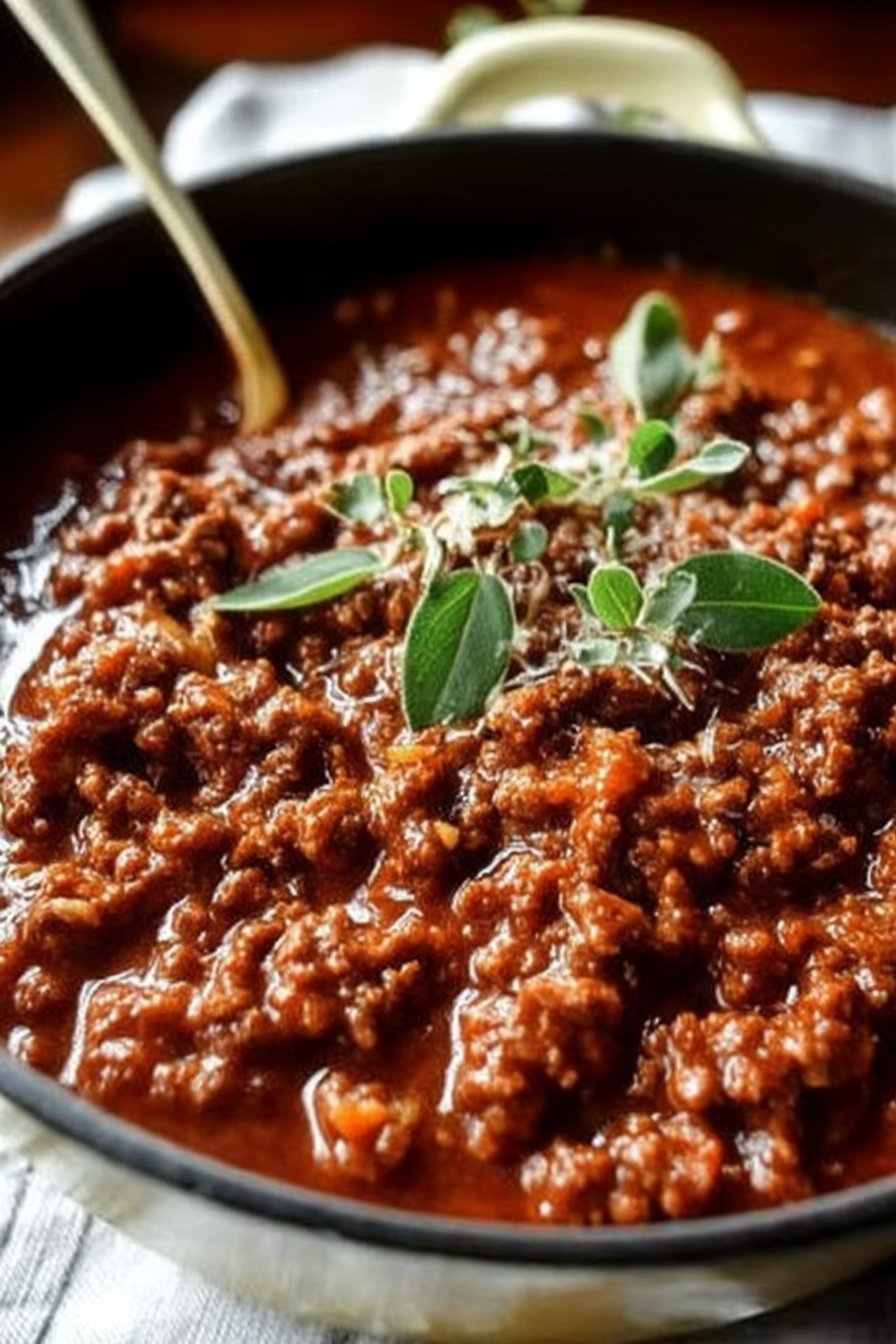 La Sauce Bolognaise Maison