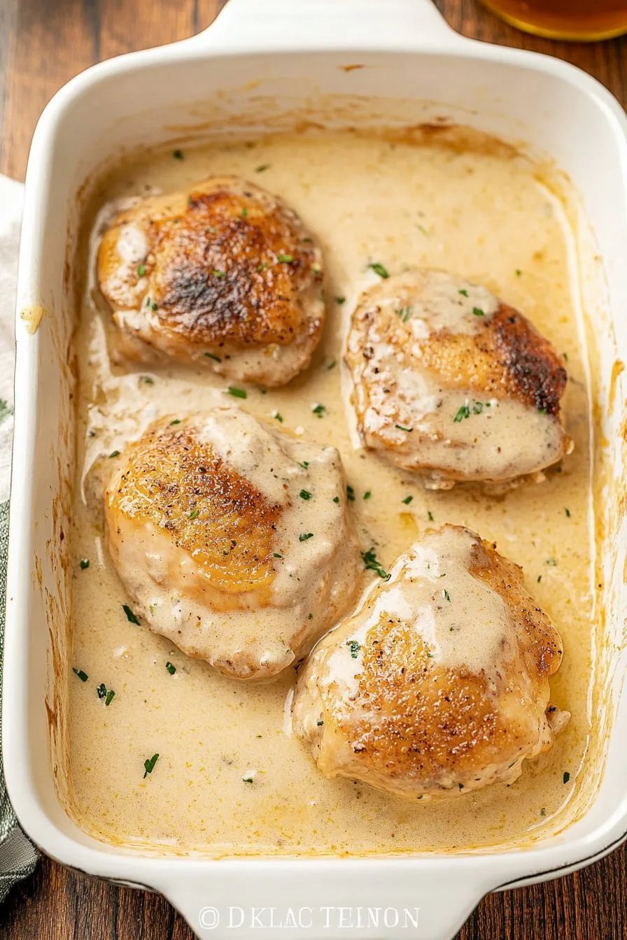 Poulet crémeux au citron (repas en 30 minutes)