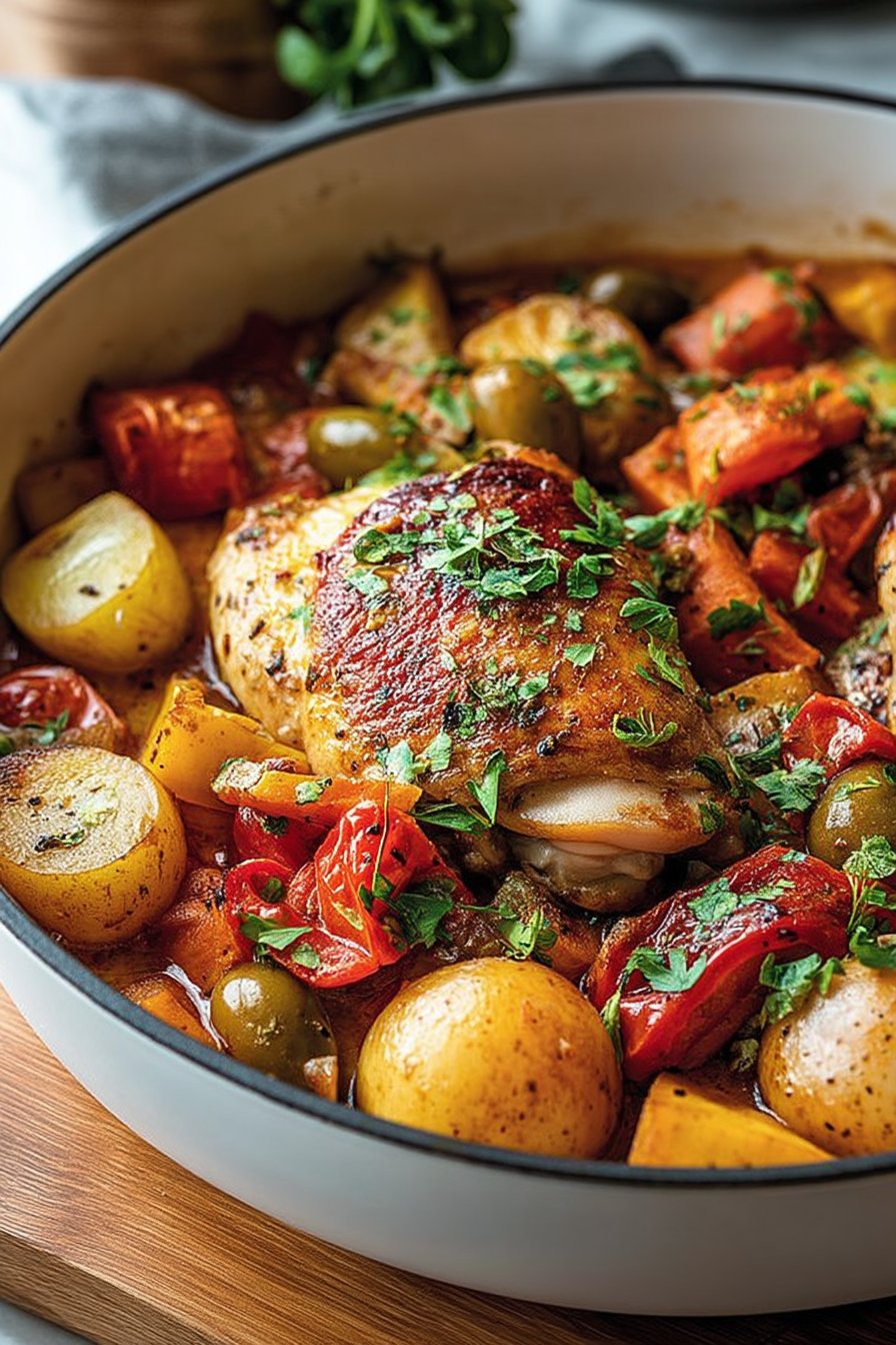 Mijoté de Poulet aux Légumes