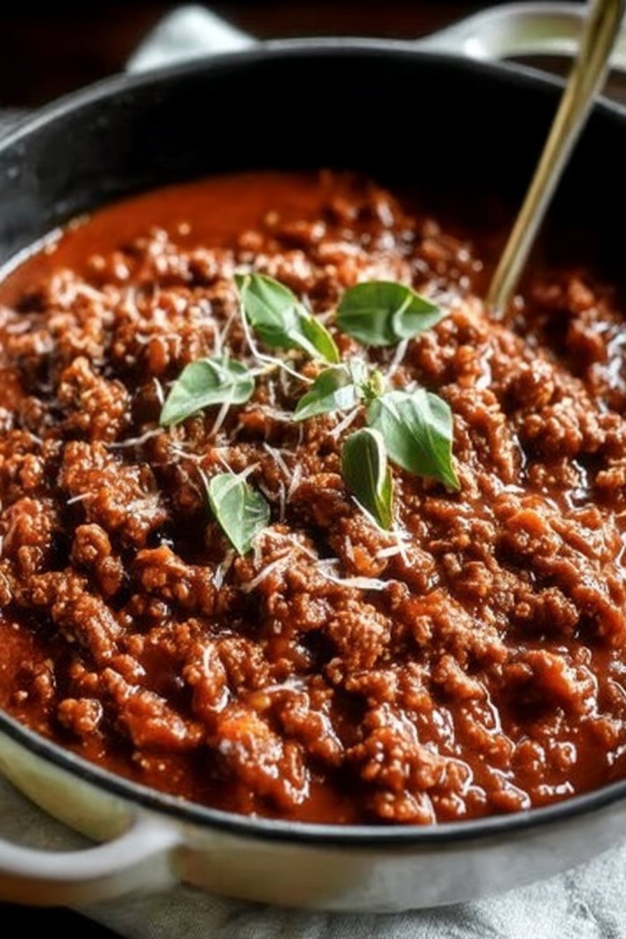 La Sauce Bolognaise Maison