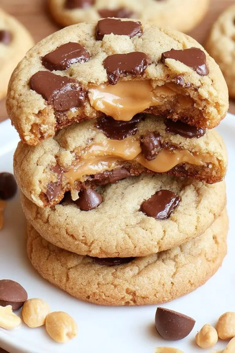 Cookies Cœur Fondant au Beurre de Cacahuète