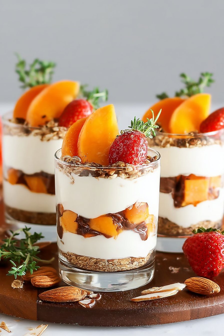 Verrines pour dessert