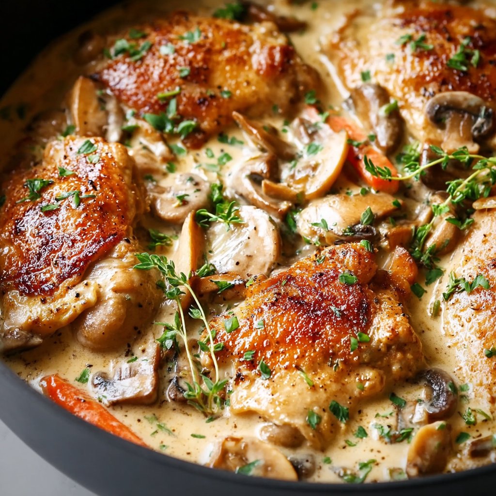 Blanquette de poulet