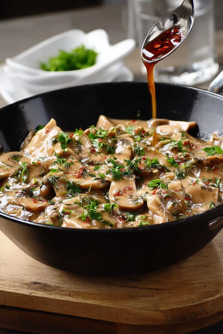 sauce forestière recette