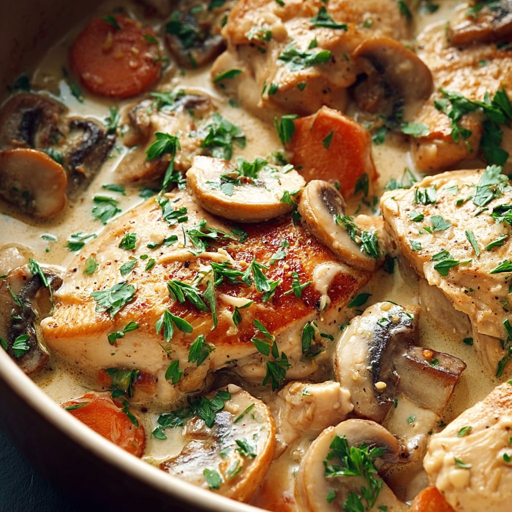 Blanquette de poulet