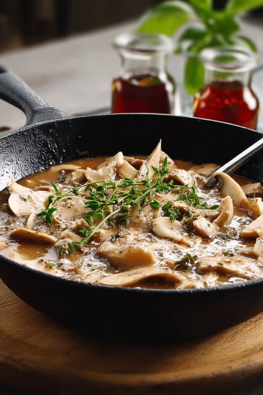 sauce forestière recette