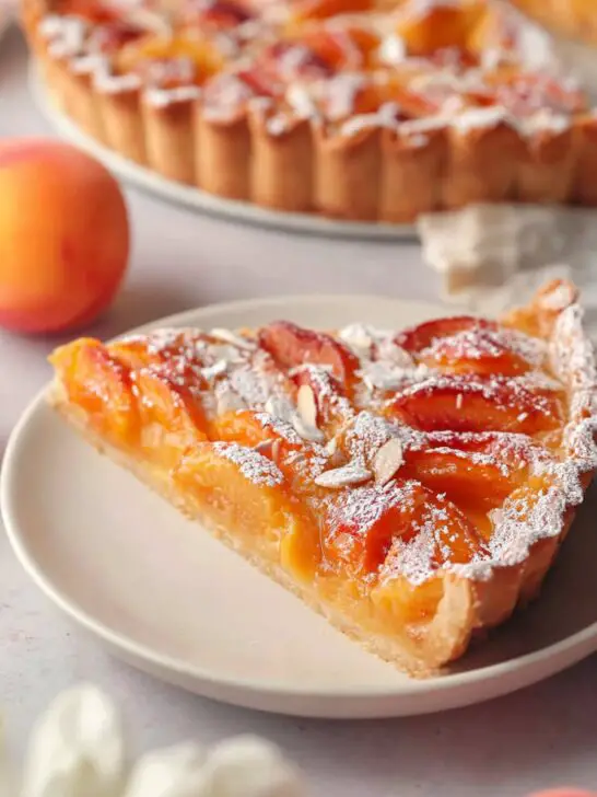 Tarte à l’abricot à la crème d’amande