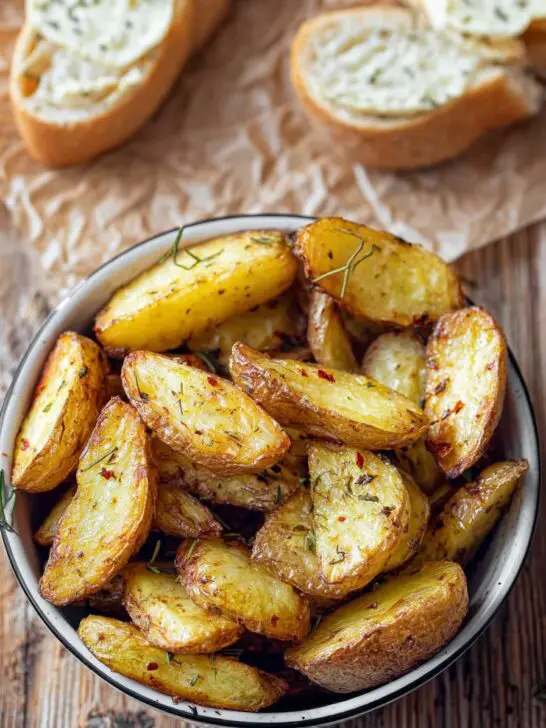 Pommes de terre grenaille à l’air fryer