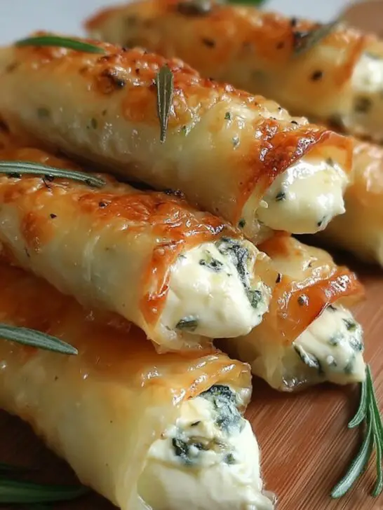 Cigares de Courgettes Croustillants au Fromage Feta et Mozzarella