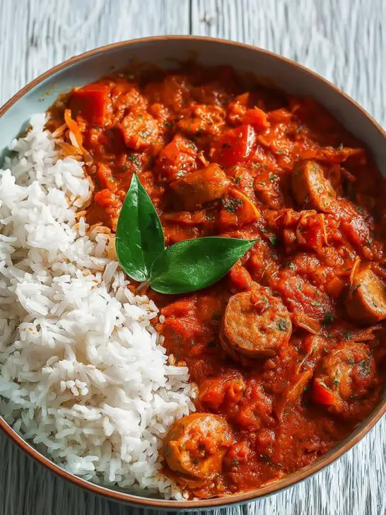 recette rougail saucisse
