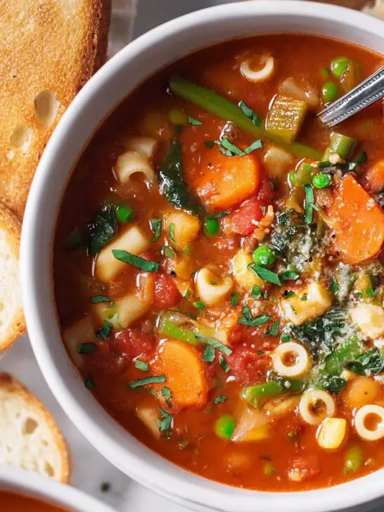 Soupe minestrone facile