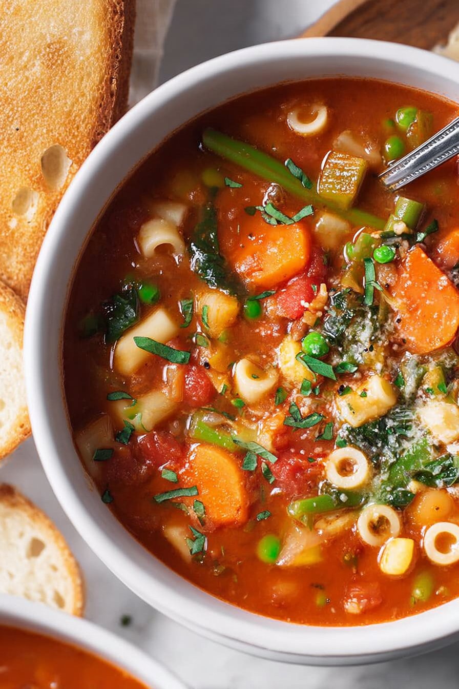 Soupe minestrone facile