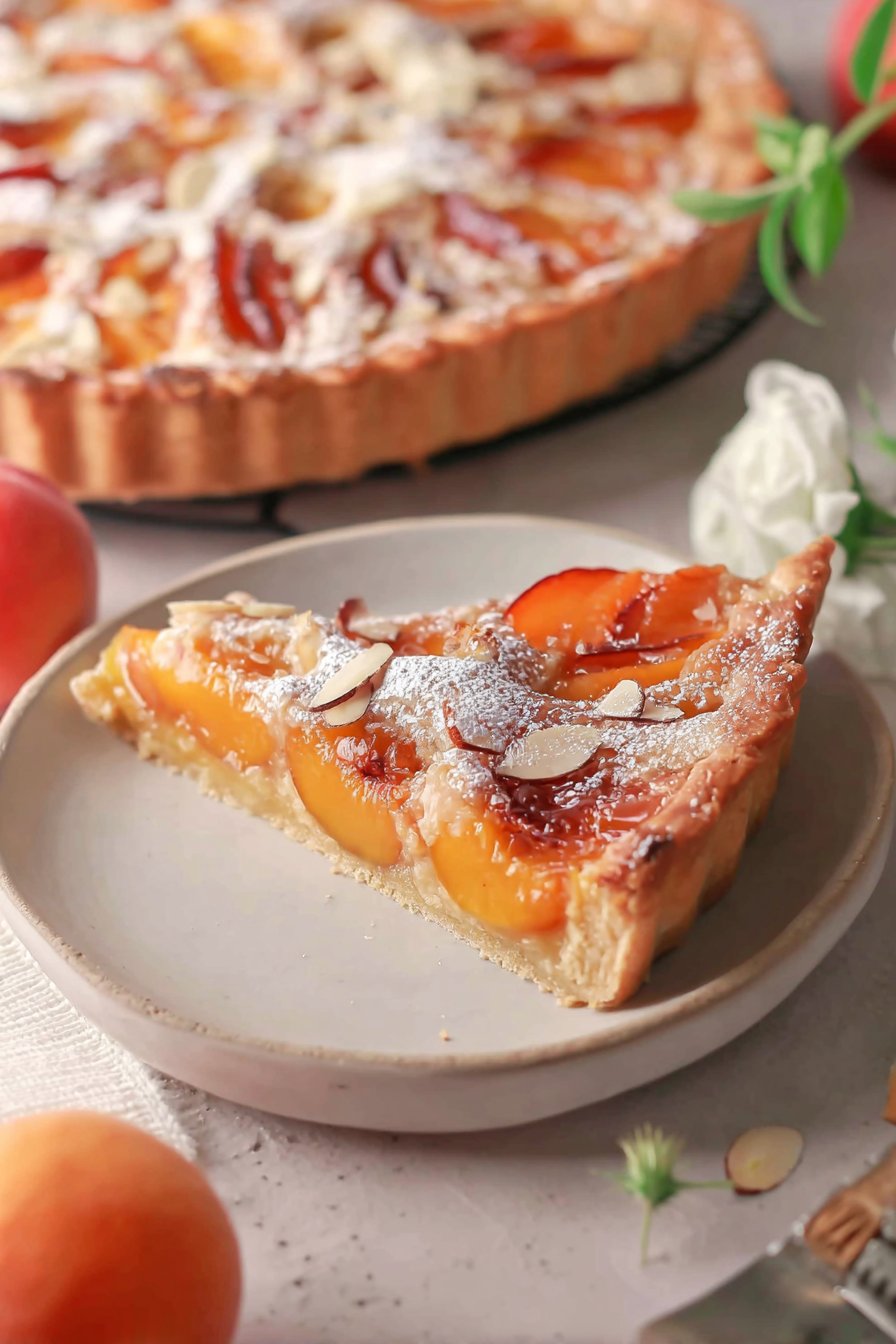 Tarte à l’abricot à la crème d’amande