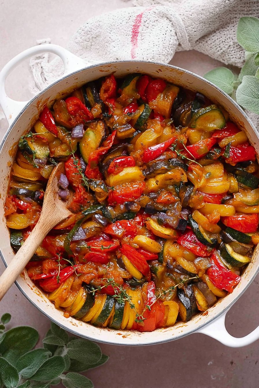Ratatouille Provençale, la recette authentique