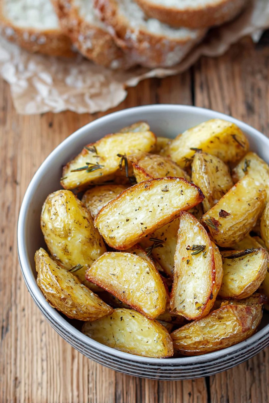 Pommes de terre grenaille à l’air fryer