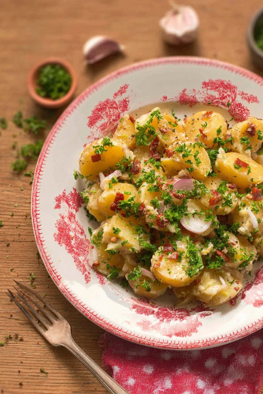 Salade de pommes de terre alsacienne