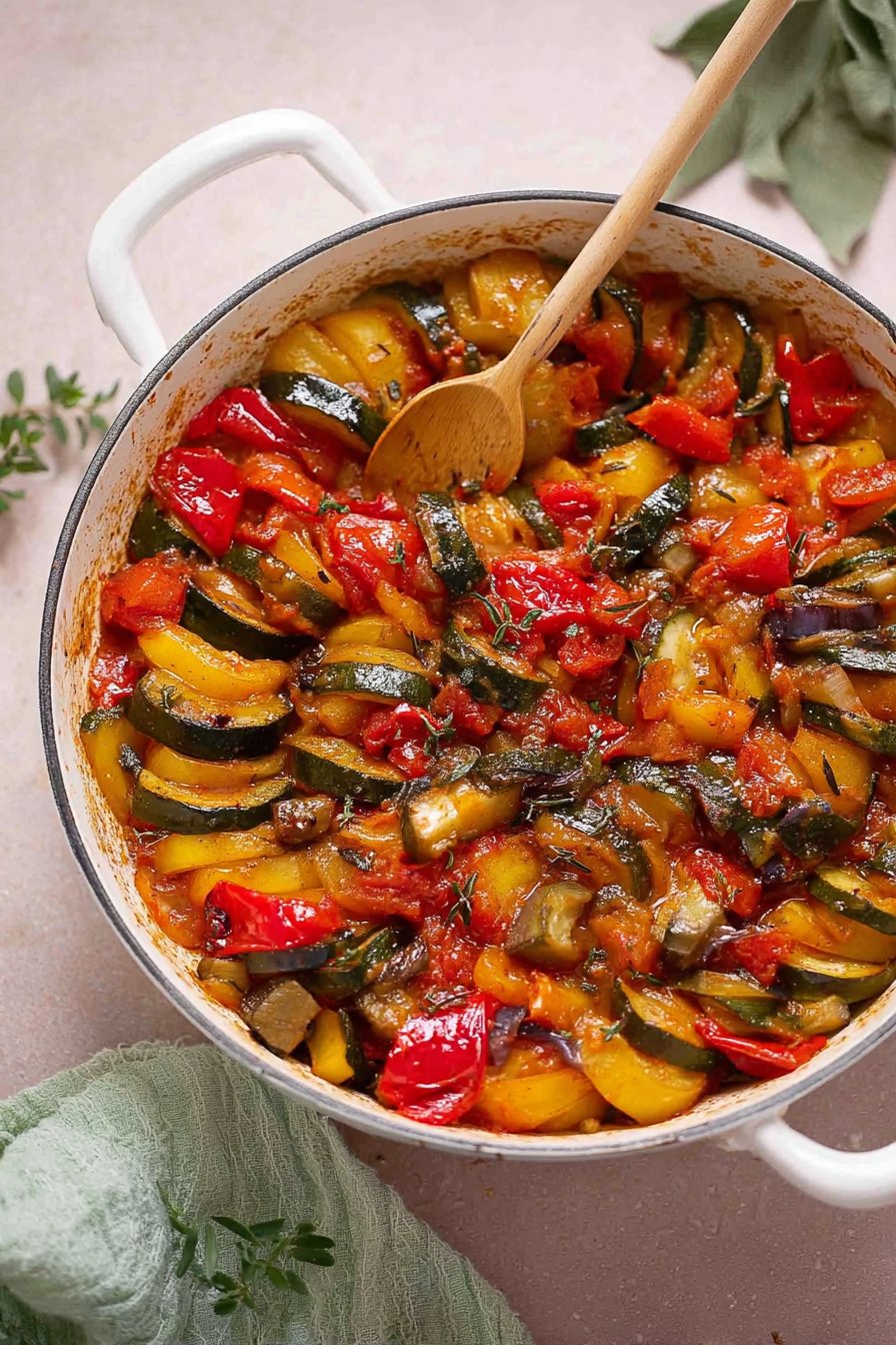 Ratatouille Provençale, la recette authentique