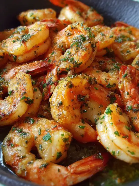crevettes beurre ail