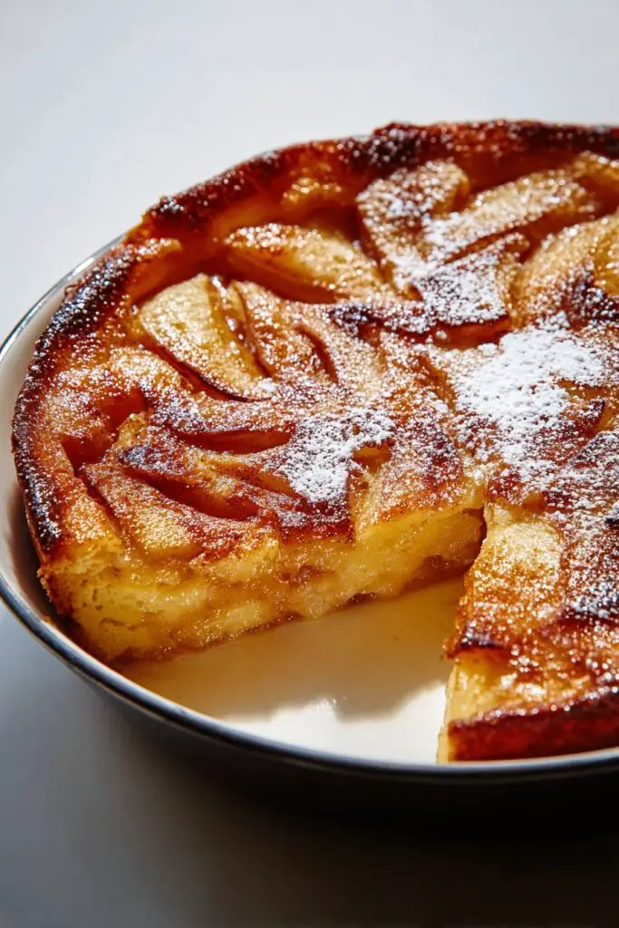 clafoutis aux pommes
