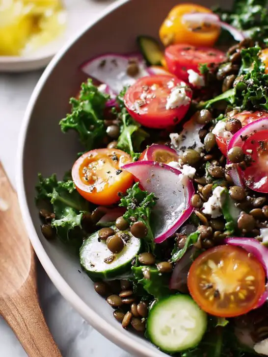 salade de lentilles