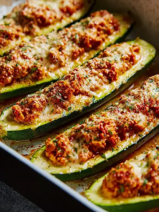 Recette de Courgettes farcies