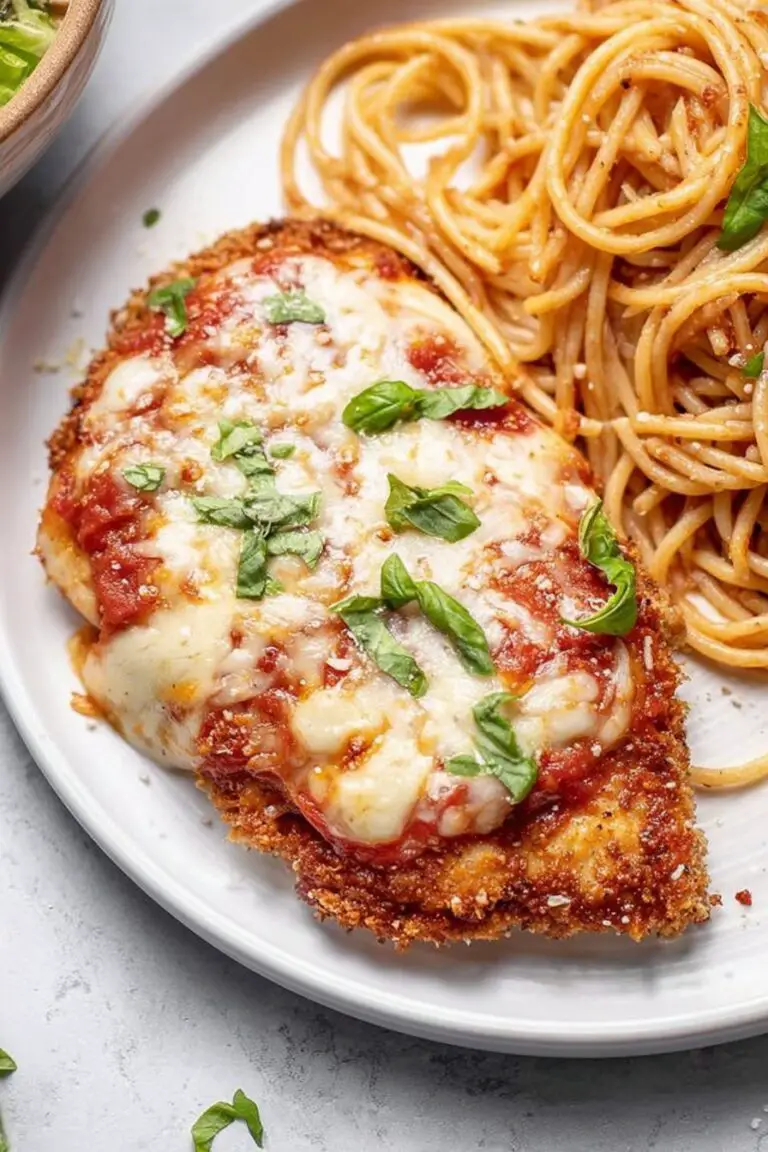 Poulet parmesan sain au four