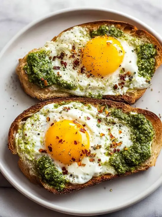 Œufs au pesto