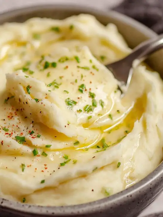 Purée onctueuse au Boursin